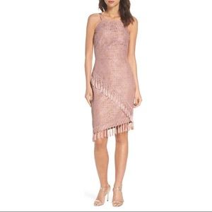 Bronx and Banco Natasha Asymmetrical Lace Dress